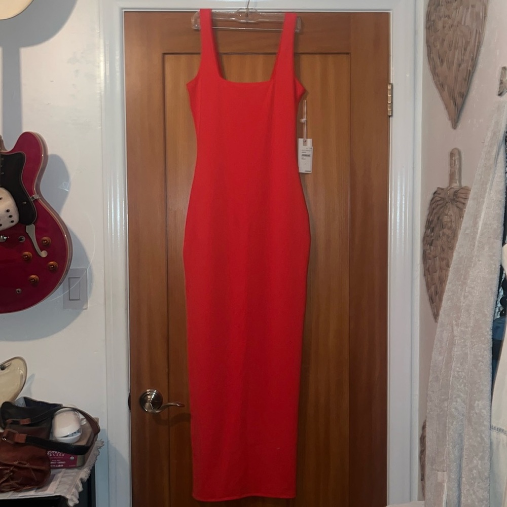 Good American red dress